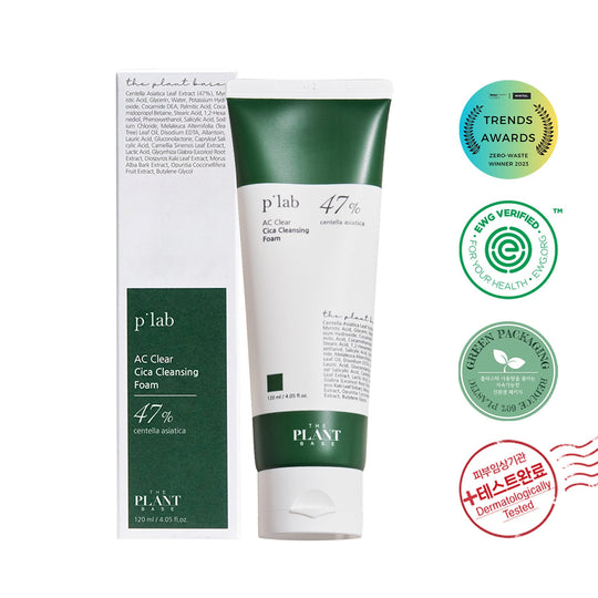 PLANT BASE AC Clear Cica Cleansing Form 120ml