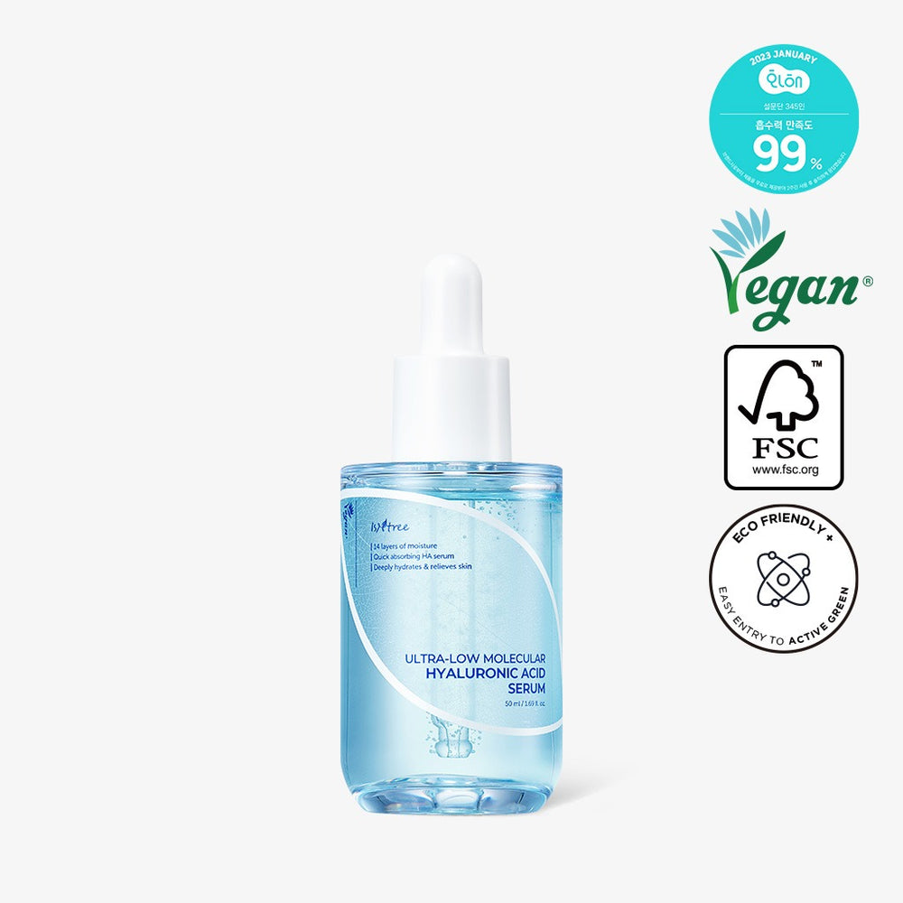Isntree Hyaluronic Acid فائق الدقة الجزيئية سيروم 50ml