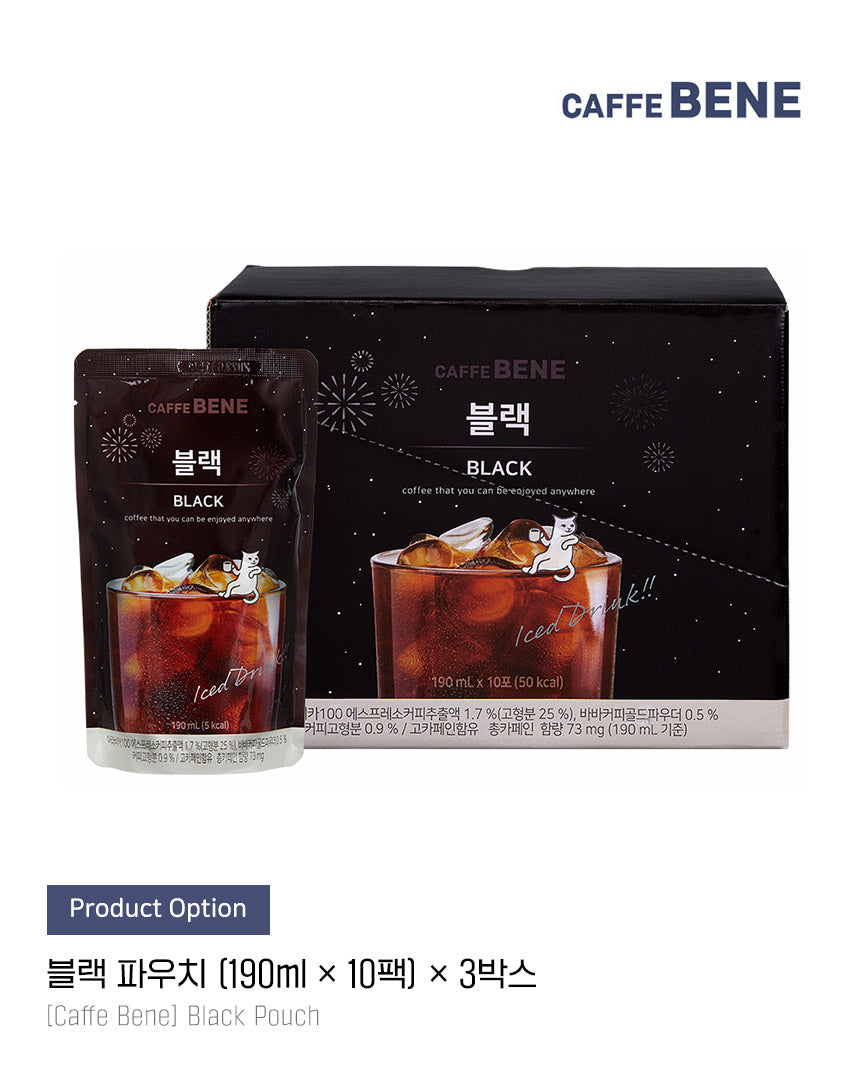 [카페베네] 카페베네 노슈가 블랙 아메리카노 190ml