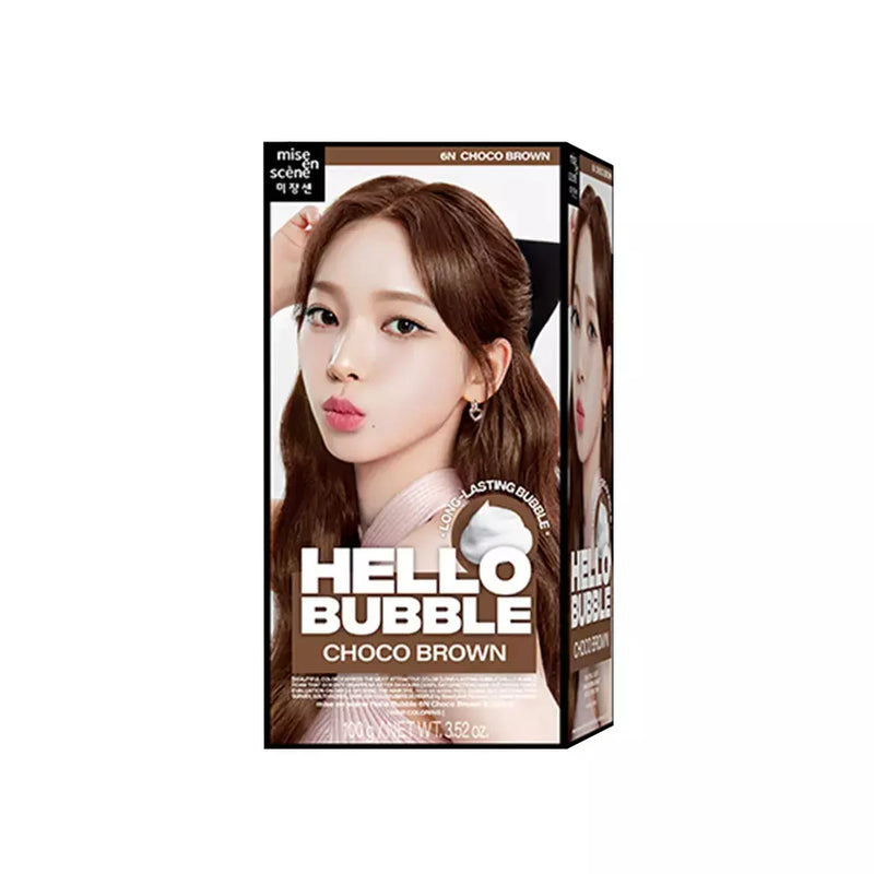 헬로버블 초코브라운 6N 4010