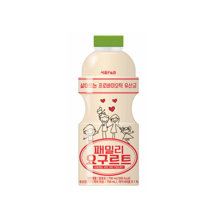 서울 패밀리 요구르트 750g
