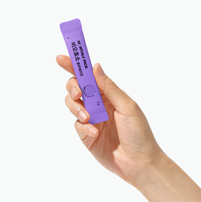 Monthly Pick Bio Enzyme Blueberry Flavor 3g x 15pcs [Digestive Support]