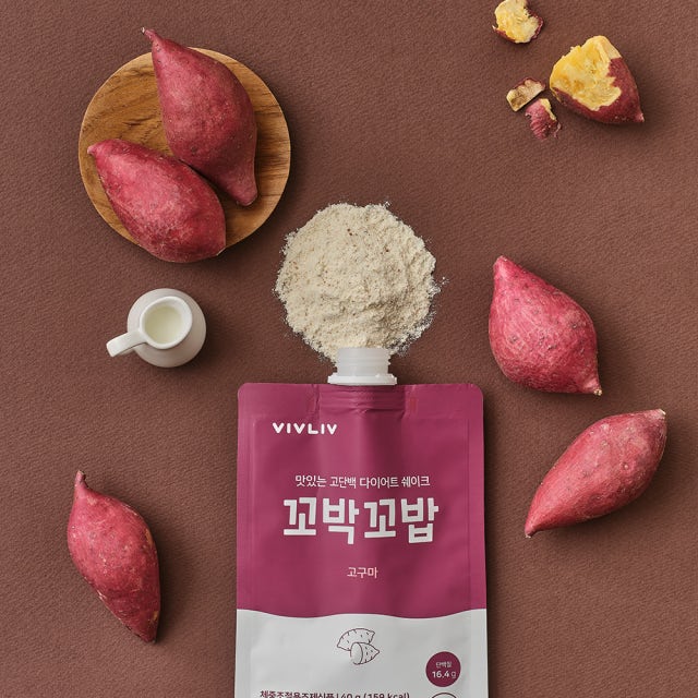 Restocked💥Diet Protein Shake Kkobak Kkobap 1box(40g*7ea)