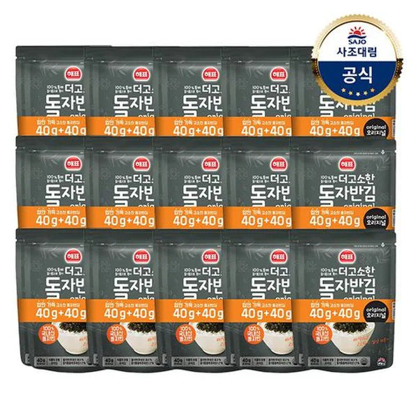[해표] 해표 더 고소한 김자반 40g*2p