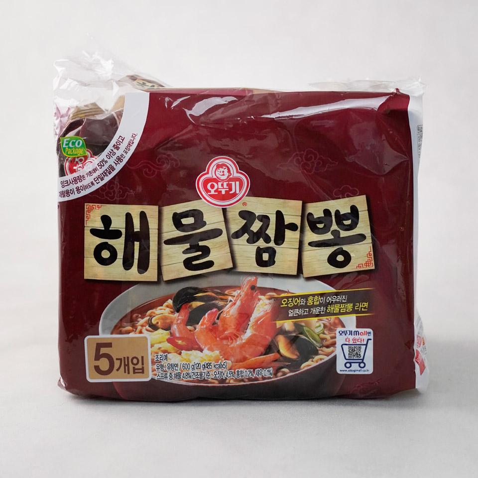 [오뚜기] 오뚜기 해물짬뽕 120g*5p