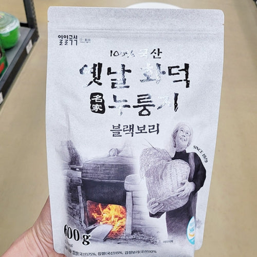 [일일곡식] 옛날화덕누룽지 블랙보리 600g