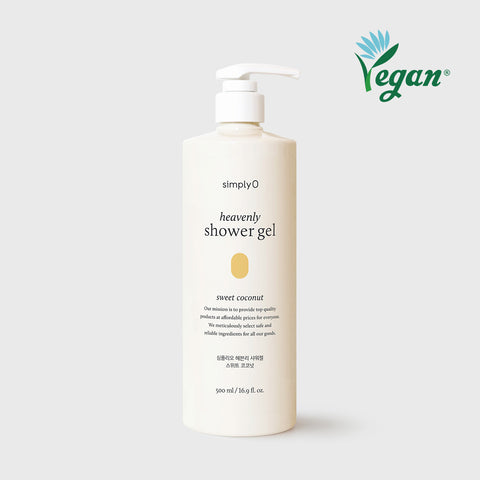 심플리오 헤븐리 샤워젤/바디로션 500ml simply O heavenly shower gel/body lotion