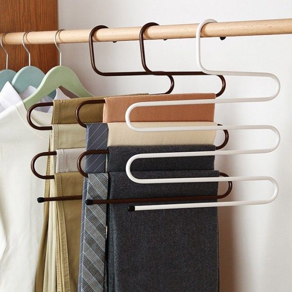Universal 5-Tier Pants H Hanger | Folding Pants Hanger[Common Haus]