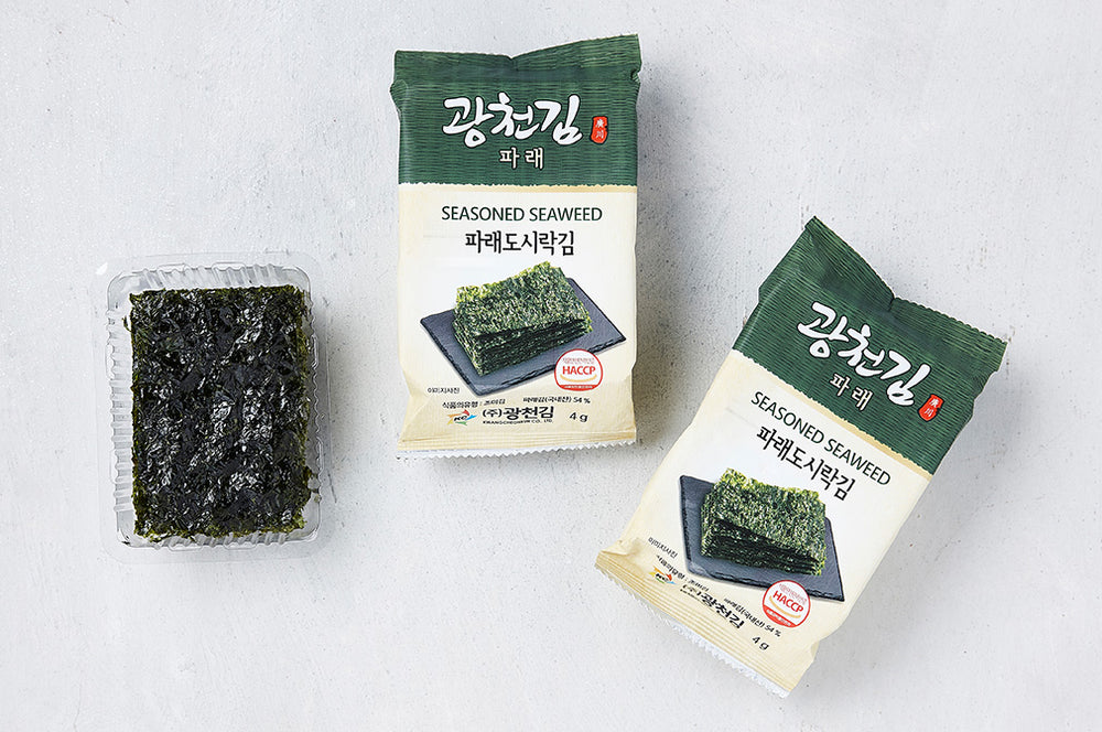 [광천] 광천 김노리 파래 도시락 4g*16p