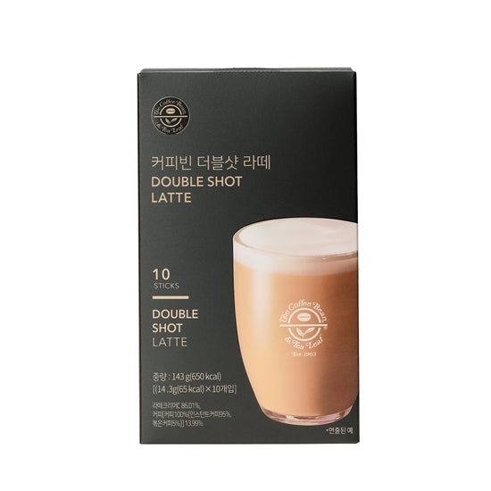 커피빈 더블샷 라떼 10T | [THE COFFEE BEAN & TEA LEAF] Double Shot Latte 10P