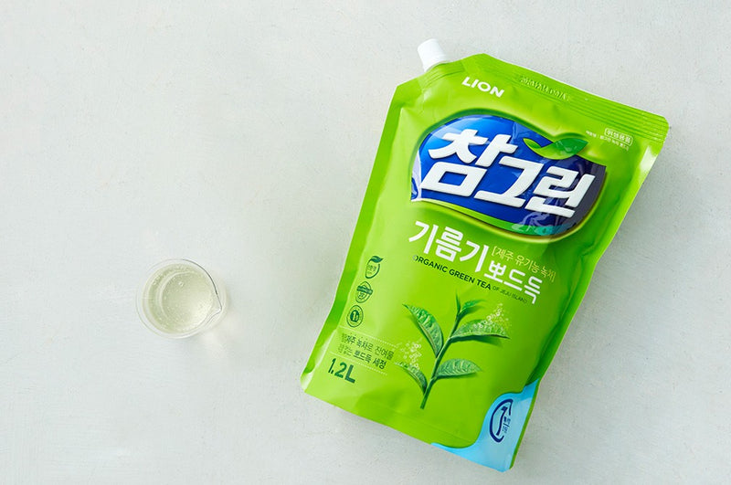 참그린 녹차뽀드득 리필 7057A 1.2L