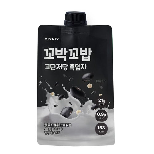 [비브리브] 고단저당 꼬박꼬밥 흑임자 40g