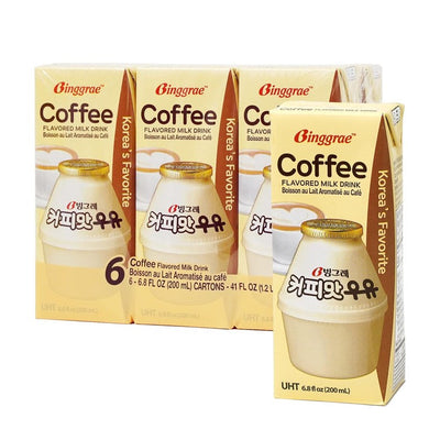 [빙그레] 빙그레 커피맛 우유 200ml*6