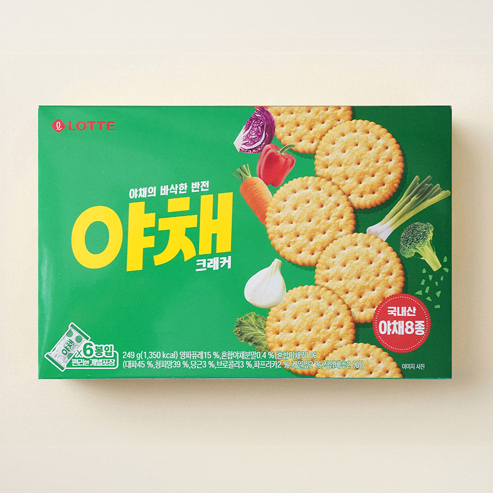 [롯데] 야채크래커 벌크 249g
