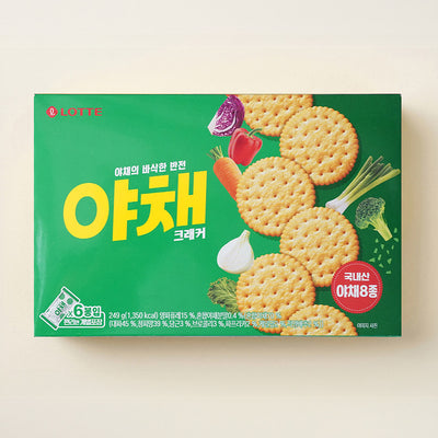 [롯데] 야채크래커 벌크 249g