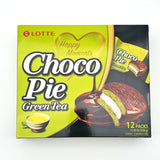 [롯데] 녹차 초코파이 336g