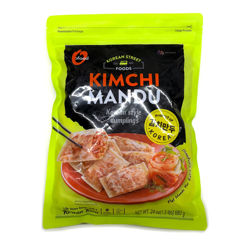 [청정원] 오푸드 김치군만두 680g