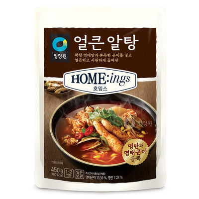 청정원 호밍스 얼큰 알탕 450g Home:ing Spicy Fish Roe Soup