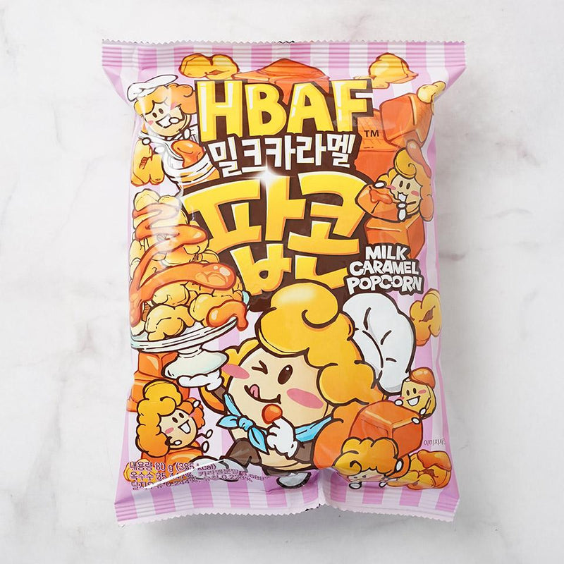 [바프] 밀크카라멜맛 팝콘 80g