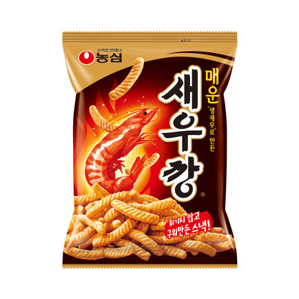 [농심] 매운 새우깡 소 75g