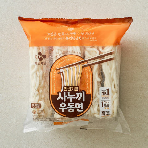 CJ 만번치댄 사누끼 우동면 230g 5개입 | [CJ] Frz Udon 230g*5