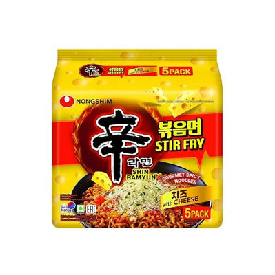신라면 볶음면 치즈 멀티팩 4개입 SHIN RAMYUN STIR FRY CHEESE 4packs