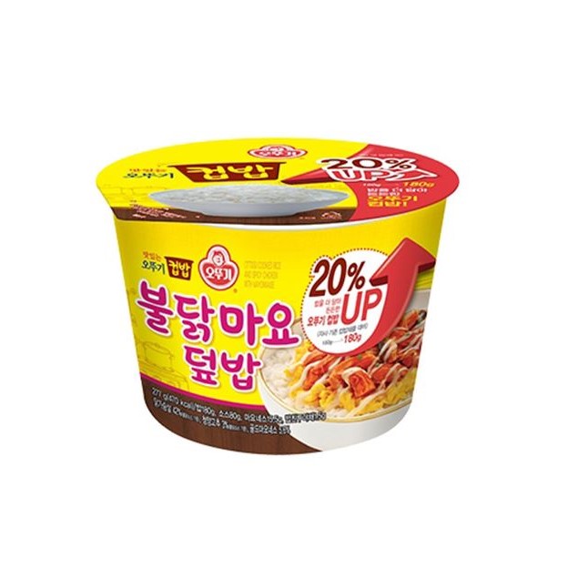 오뚜기 맛있는 진짬뽕밥 217.5g