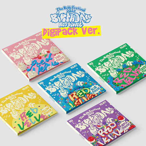 Special Price💿 RED VELVET - Mini Album 'The ReVe Festival 2022 - Birthday' (Digipack Ver.)