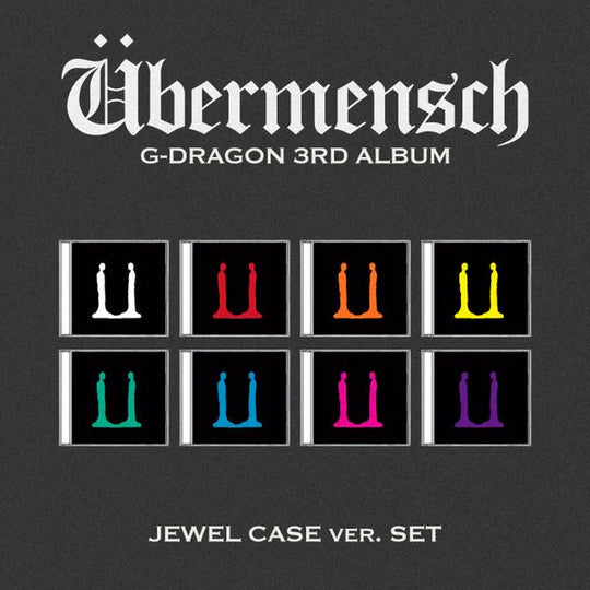 지드래곤 G-DRAGON 3rd Album Übermensch (Jewel Case Ver.)