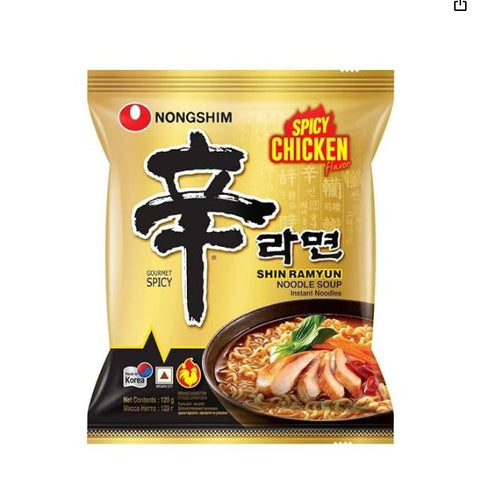 신라면 치킨라면 멀티 SHIN RAMYUN SPICY CHICKEN 4packs