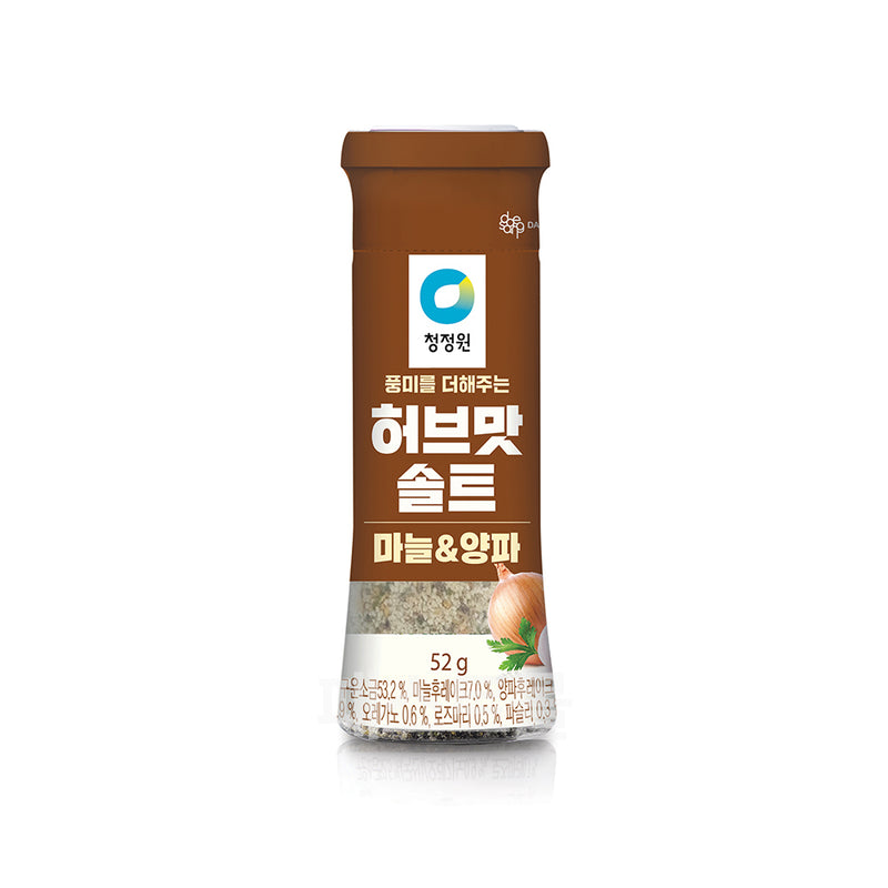 [청정원] 청정원허브솔트 마늘양파 52g