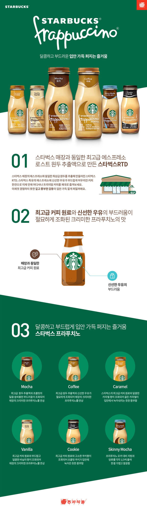 [동서] 스타벅스 카라멜 커피 281ml