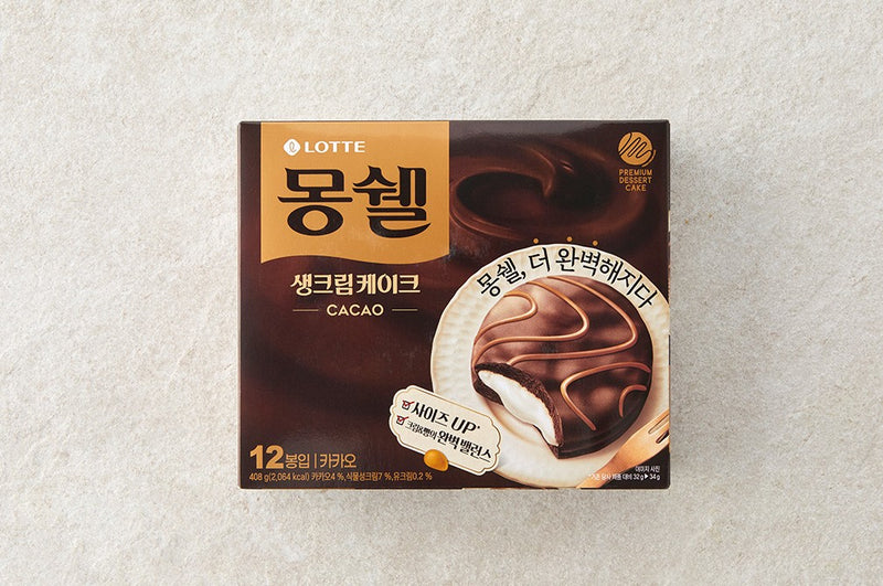[롯데] 몽쉘 카카오케이크 대 12p