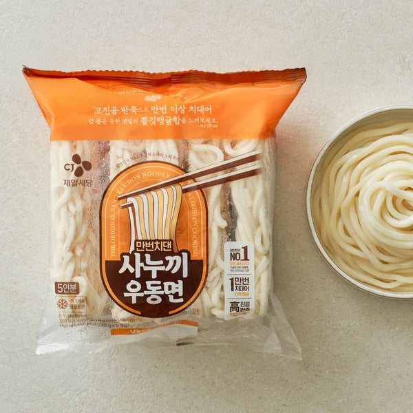 CJ 만번치댄 사누끼 우동면 230g 5개입 | [CJ] Frz Udon 230g*5