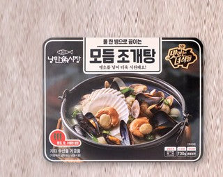 낭만 모듬조개탕 730g