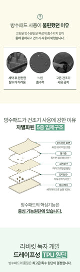 라비킷 방수패드 M 쿠잉베어