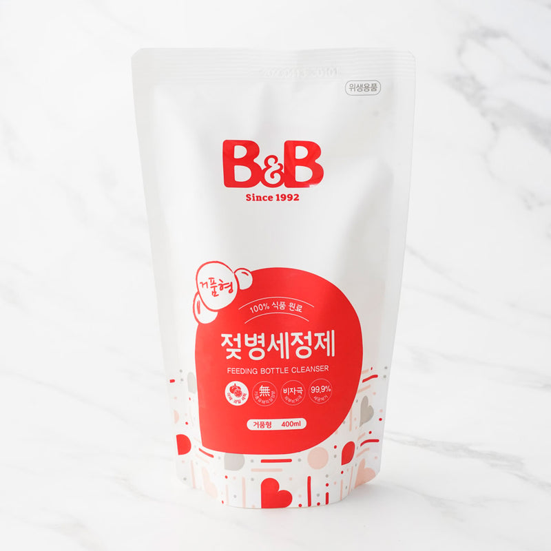 [비앤비] 비앤비 젖병 거품 리필 400ml