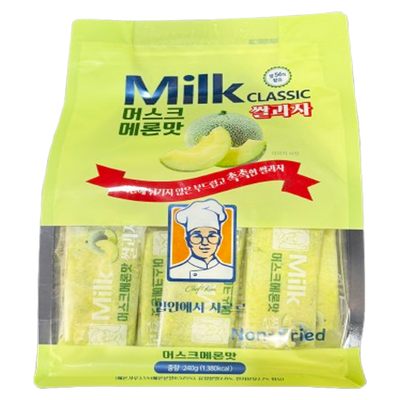 밀크클래식 쌀과자 (멜론맛) 240g
