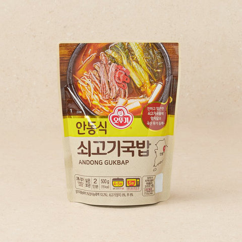 오뚜기 안동식 쇠고기국밥 500g | [OTOKI] Andong Beef Soup 500g