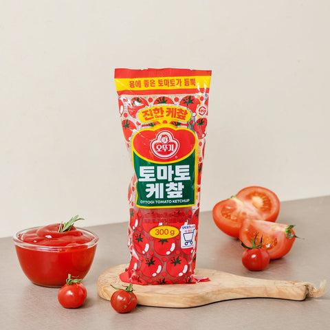 잘 익은 토마토 [오뚜기] 토마토 케찹 Ottogii Tomato Ketchup