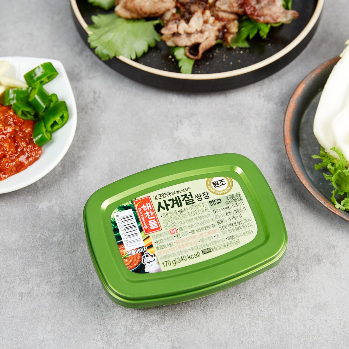 쌈맛을 살려주는 해찬들 사계절 쌈장 Seasoned soybean paste ssamjang