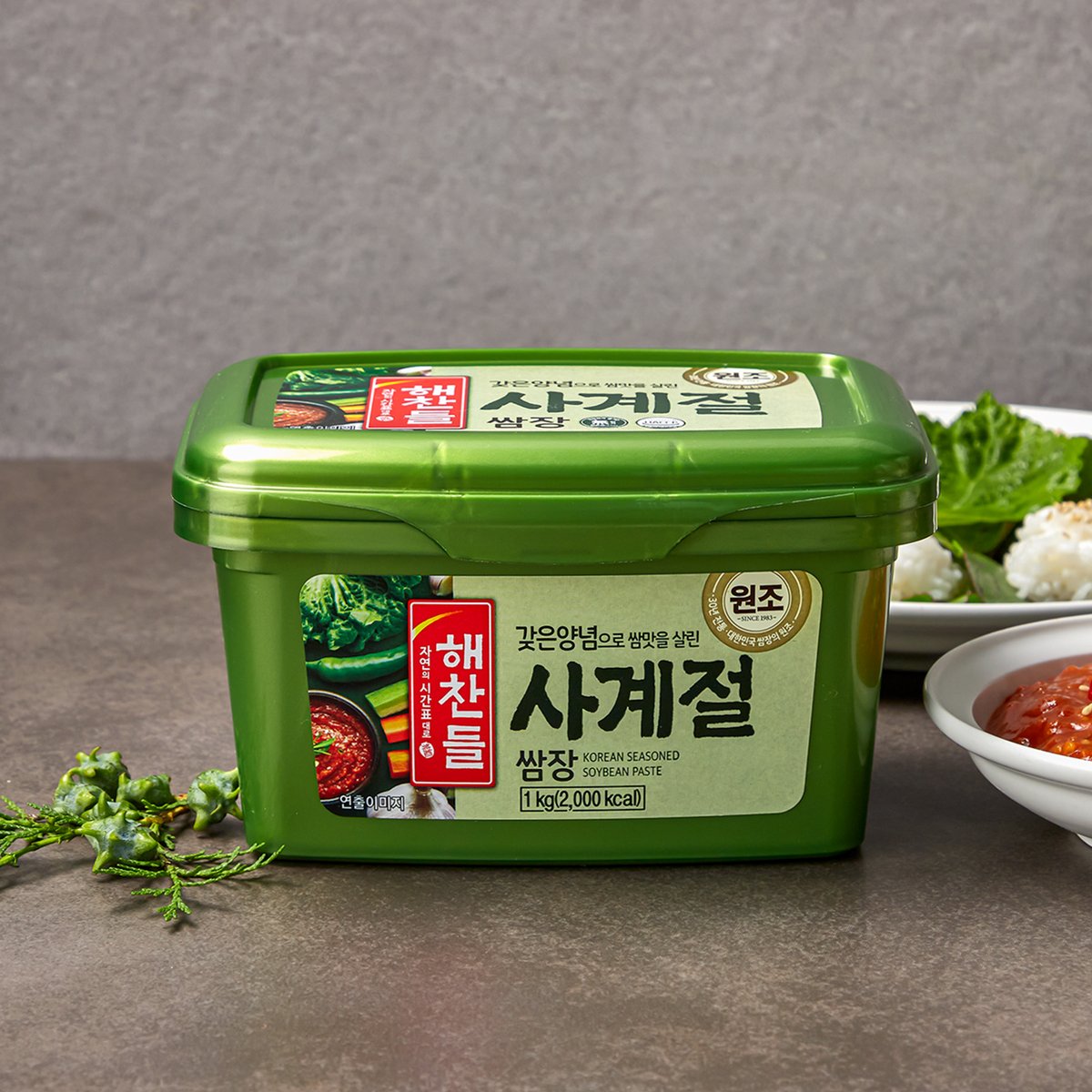 쌈맛을 살려주는 해찬들 사계절 쌈장 Seasoned soybean paste ssamjang