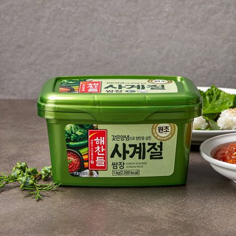 쌈맛을 살려주는 해찬들 사계절 쌈장 Seasoned soybean paste
