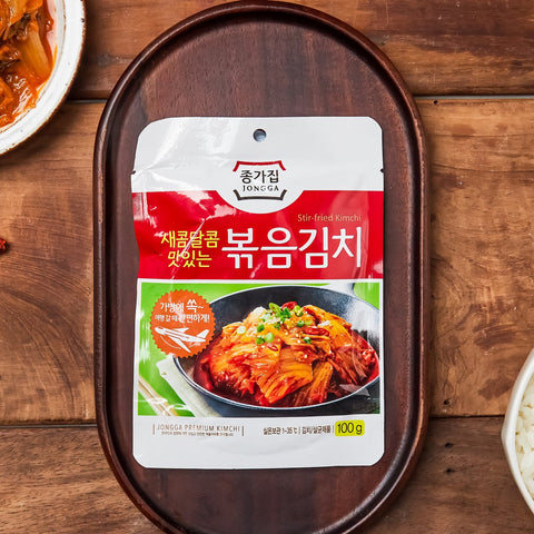 새콤달콤 맛있는 종가집 볶음 김치 190g Jongga Stir Fried Kimchi