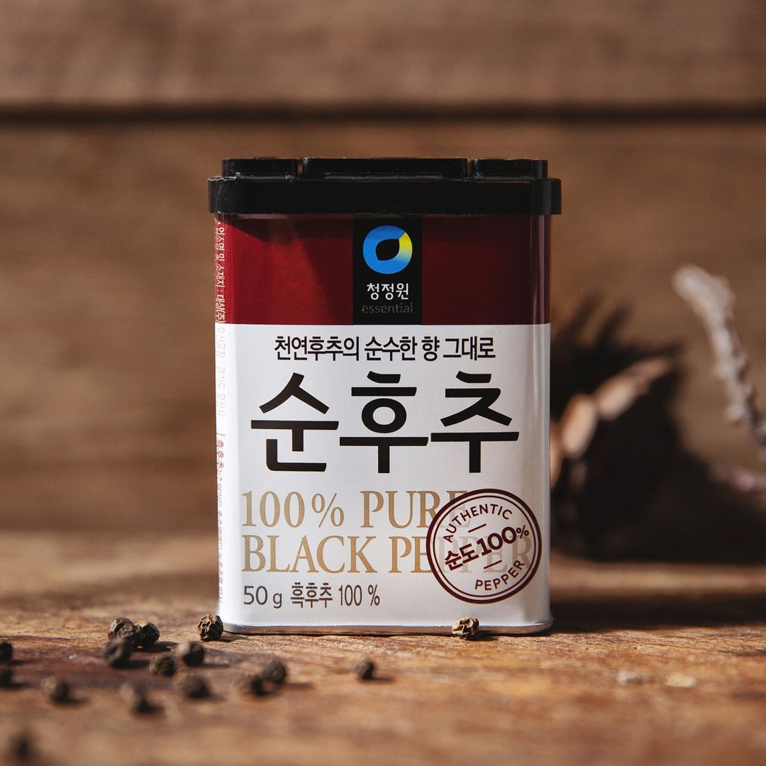 천연 후추의 순수한 맛청정원 순후추 50G100% PURE BLACK PEPPER – KMALL09