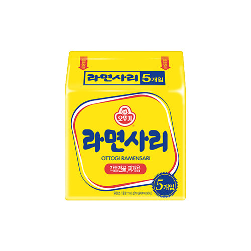 쟁여두기 딱 좋은! 오뚜기 라면사리 5개입 Ottogi Ramensari
