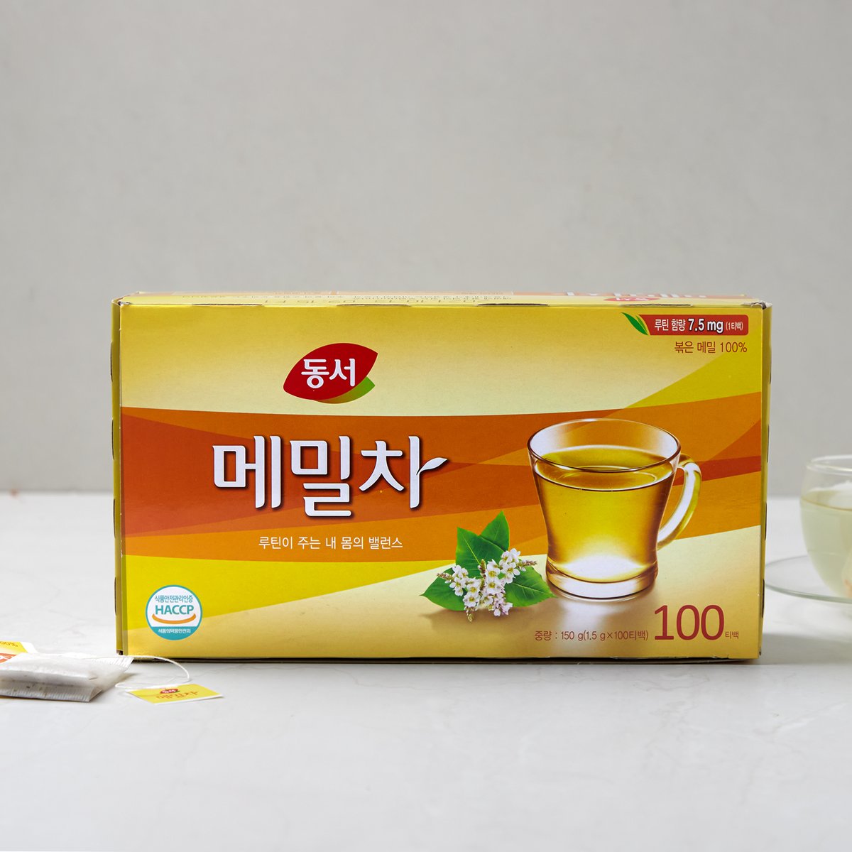 진하고 구수한 [동서] 메밀차 1.5gx 50TB Buckwheat tea