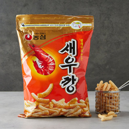 استمتع بلا حدود بالحجم الكبير، نونغشيم سايووكانغ SHRIMP FLAVORED CRACKER 400G