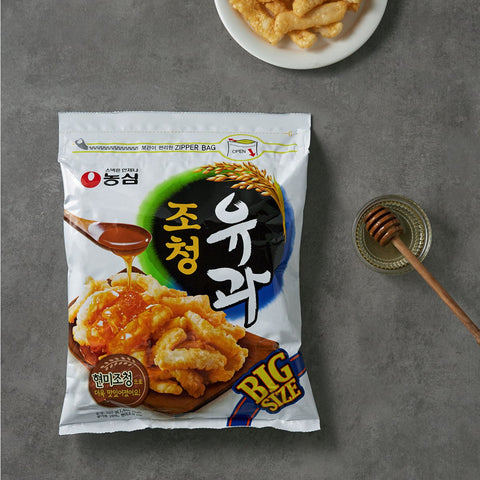 현미조청으로 더욱 맛있어진 농심 조청유과 Chocheong Yugwa 290g