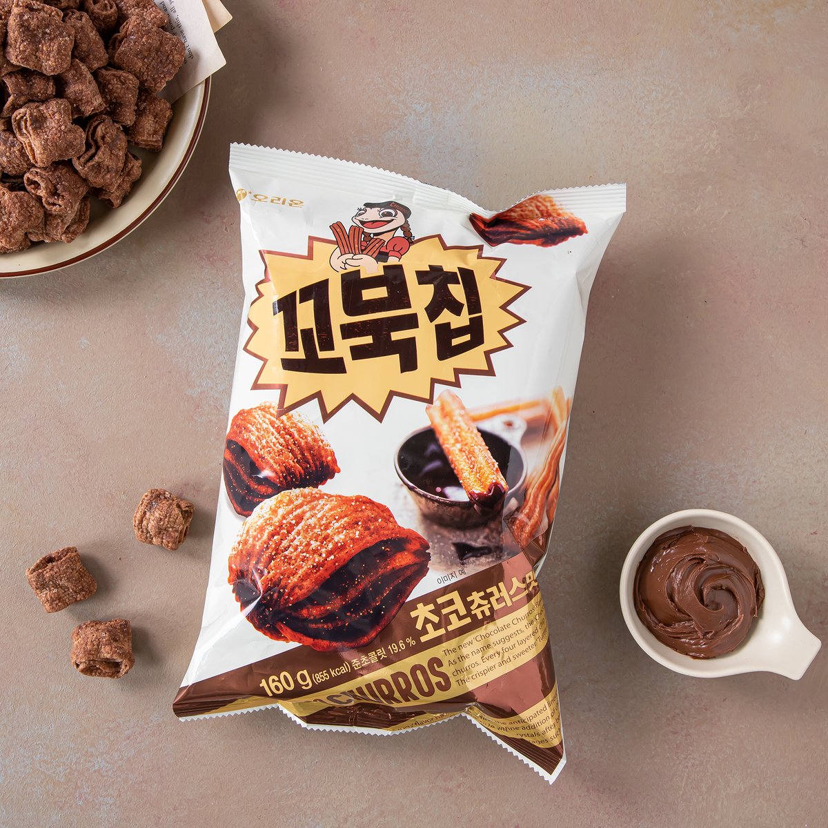 꼬북칩 초코 츄러스 CHOCO CHURROS 120g